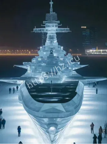 哈工程雪绘福建舰活动